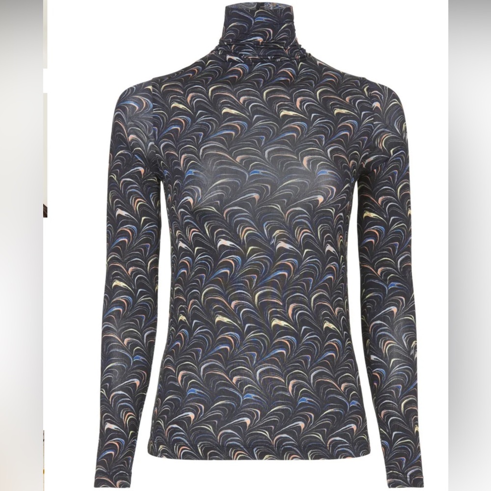 Ulla Johnson size xsmall black aurelia turtleneck